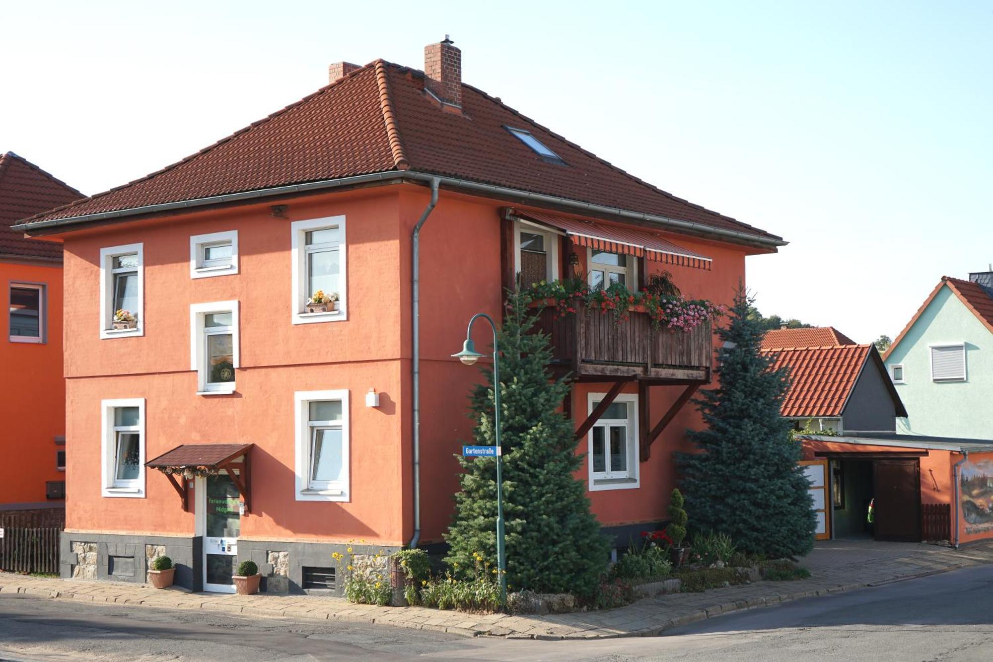 Ferienwohnung Midgard Im Sagenharz - Family-Apartment, 2 Sz & Wlan Thale Exterior photo